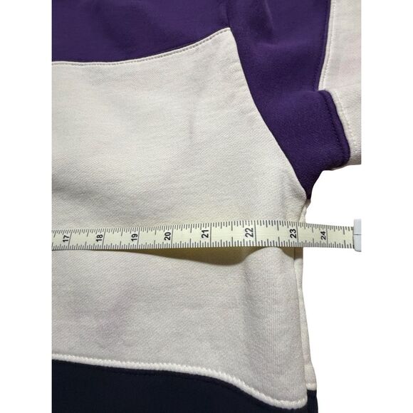 Scotch & Soda Tales From The North Purple Colorblock Sweatshirt L READ - Picture 3 of 8